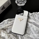 Tunde Store Eelegant White Leather Prada & Gucci & Hermes iPhone Cover