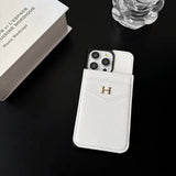 Tunde Store Eelegant White Leather Prada & Gucci & Hermes iPhone Cover
