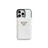Tunde Store Eelegant White Leather Prada & Gucci & Hermes iPhone Cover