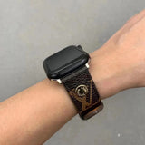 Tunde Store Elegant Leather Louis Vuitton Watch Band 38/40/41/42/44/45/49 mm