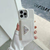 Tunde Store Elegant Prada iPhone Covers With Integrated Wallet | iPhone 12 to iPhone 16