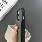 Tunde Store Fashioned Dikarcci iPhone Cover With Card Holder | iPhone 12 to iPhone 16