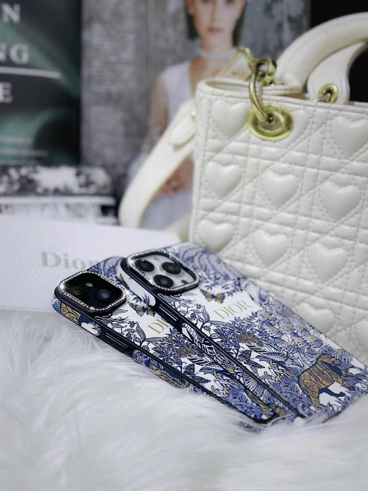 Tunde Store Floral Blue iPhone 15 Pro Max Cover
