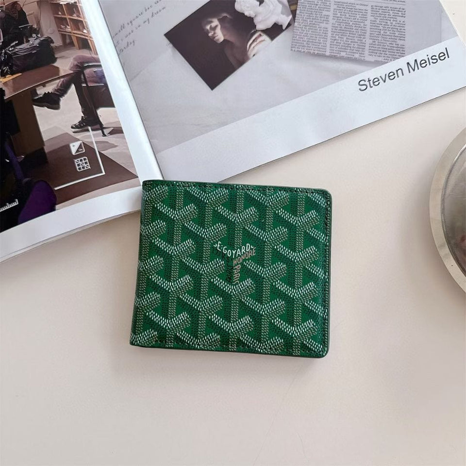 Tunde Store Goyard Monogram Bifold Wallet – Multiple Colors Available