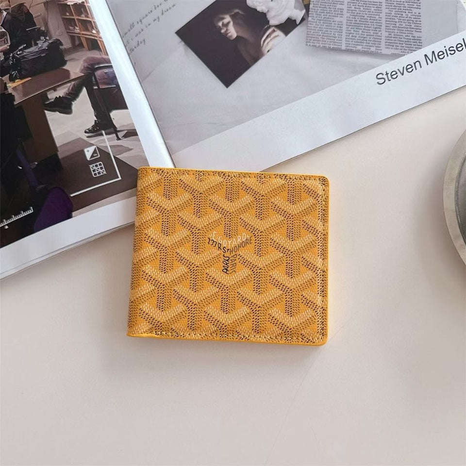 Tunde Store Goyard Monogram Bifold Wallet – Multiple Colors Available