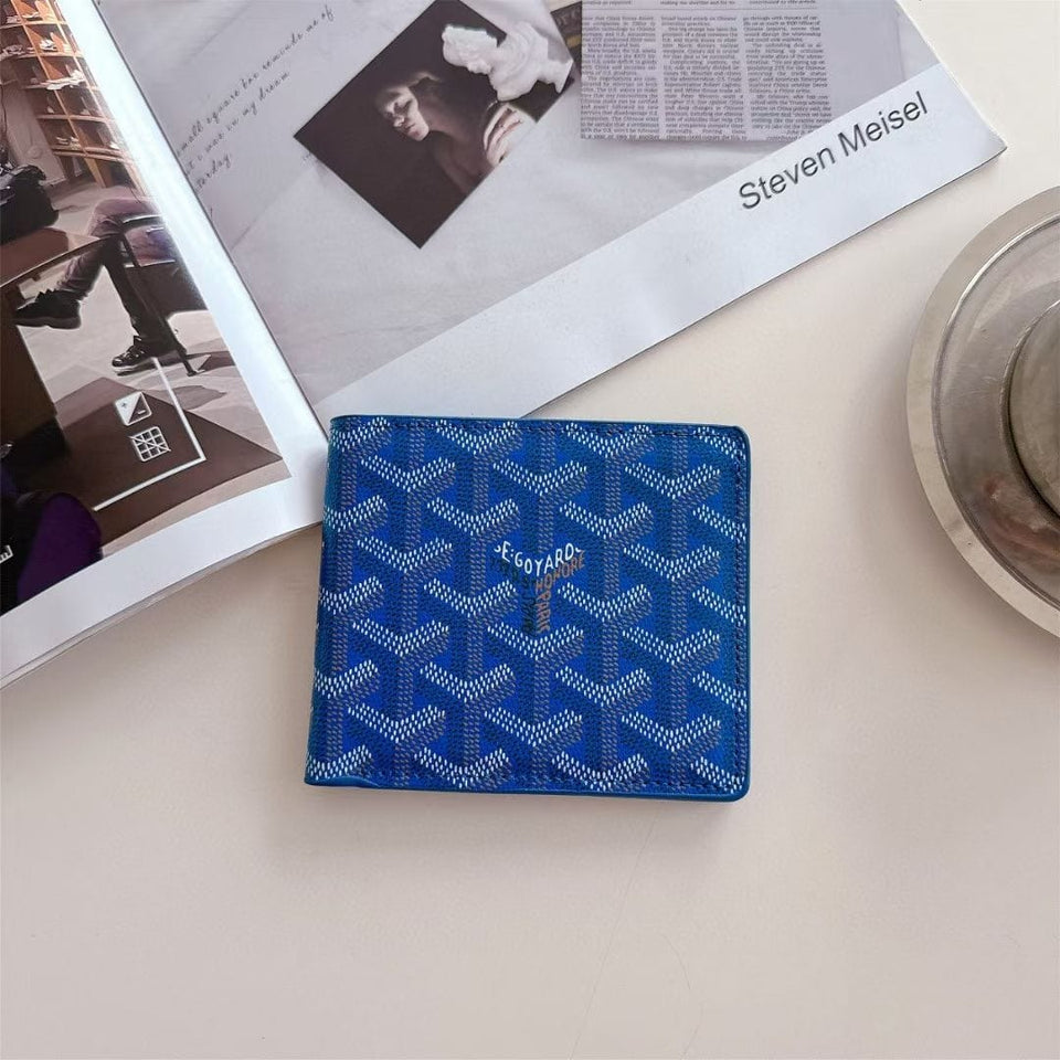 Tunde Store Goyard Monogram Bifold Wallet – Multiple Colors Available