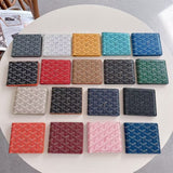 Tunde Store Goyard Monogram Bifold Wallet – Multiple Colors Available