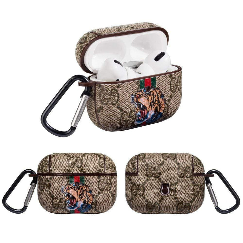 Tunde Store Gucci Airpods Pro Case - Leather Fabric