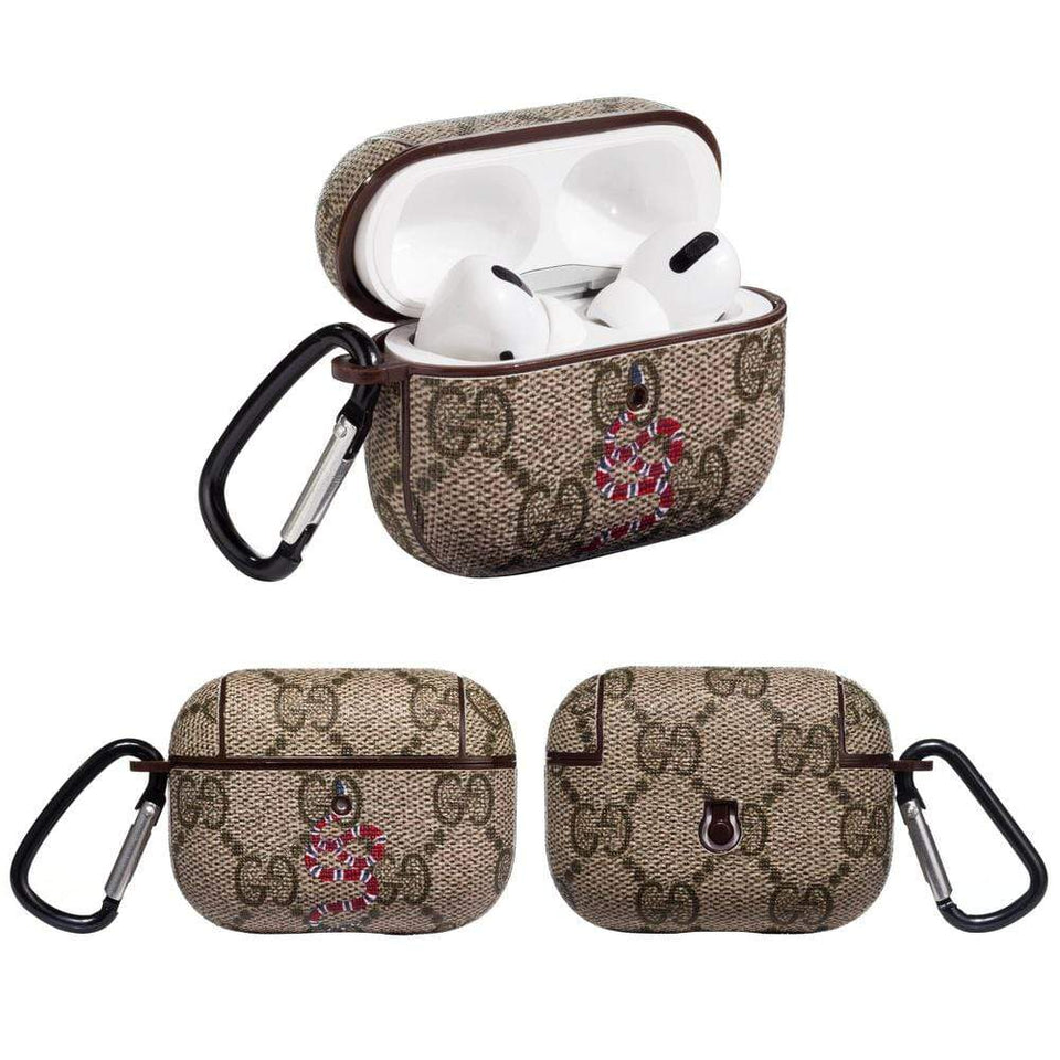 Tunde Store Gucci Airpods Pro Case - Leather Fabric