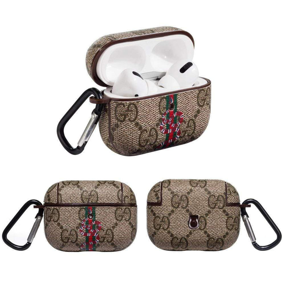 Tunde Store Gucci Airpods Pro Case - Leather Fabric