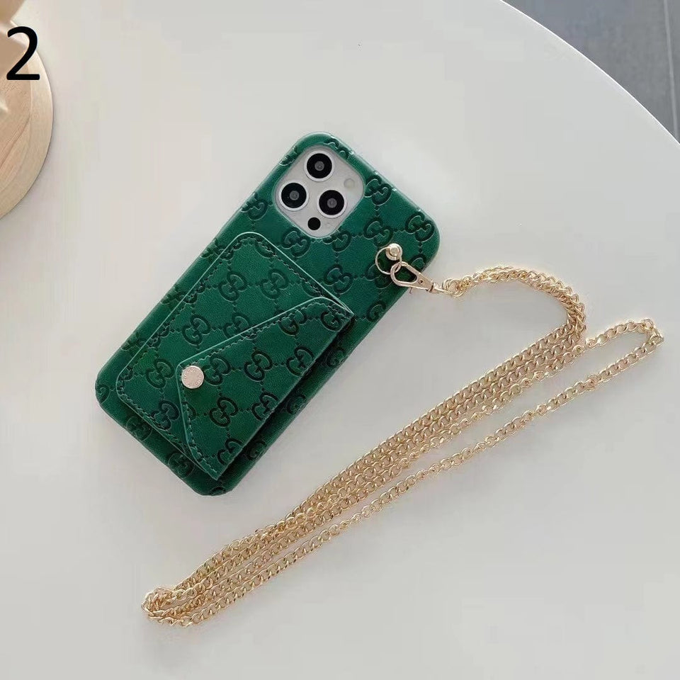 Tunde Store Gucci Back Pocket iPhone 14 Case With Straps