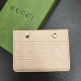 Tunde Store Gucci Embossed Leather Card Holder Wallet