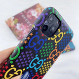 Tunde Store Gucci Gucci Psychedelic Leather Phone Case For Huawei