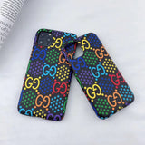 Tunde Store Gucci Gucci Psychedelic Leather Phone Case For Huawei