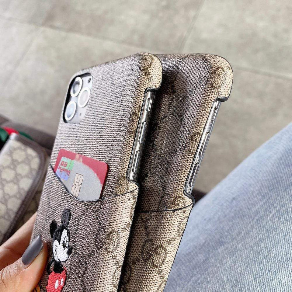 Tunde Store Gucci Iphone Cases With Card Pockets
