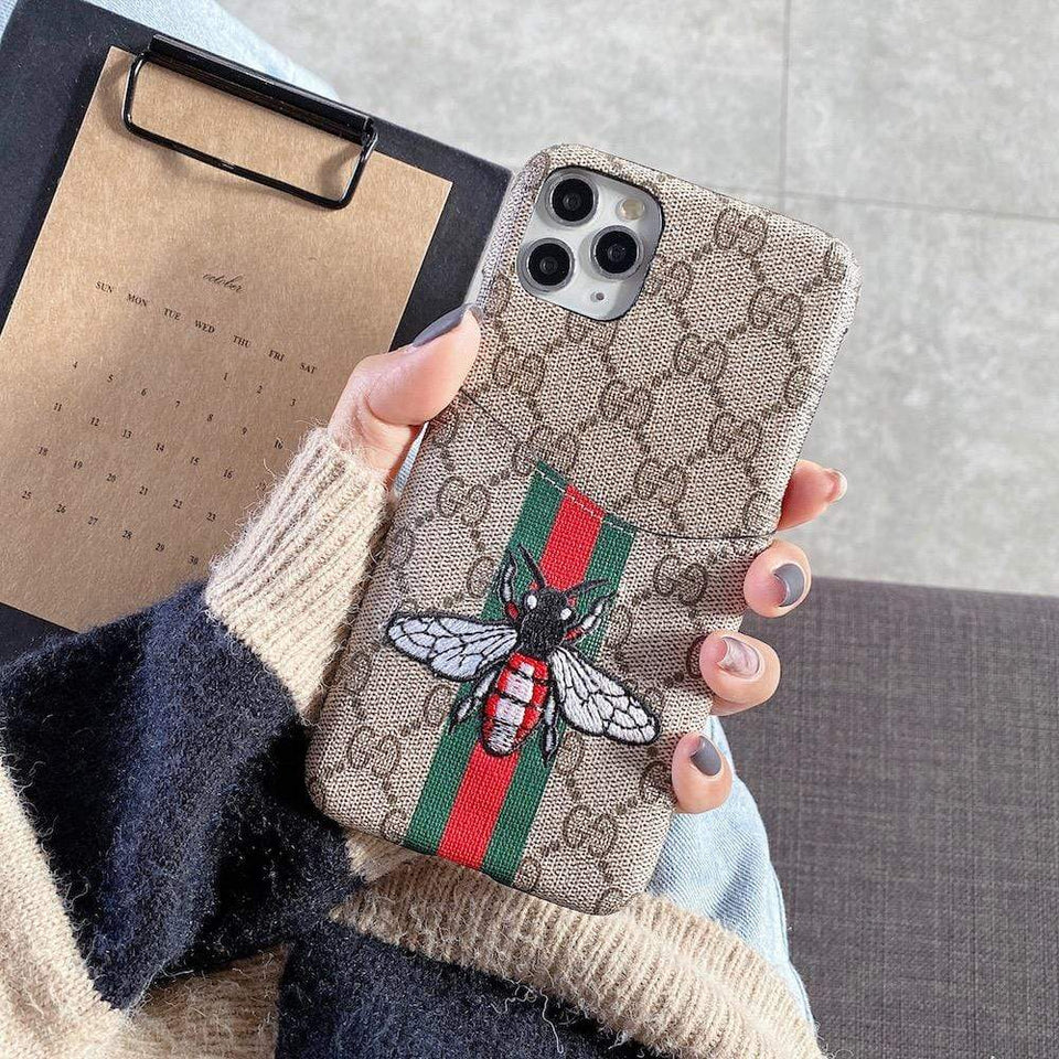 Tunde Store Gucci Iphone Cases With Card Pockets (iPhone 12 to 14)