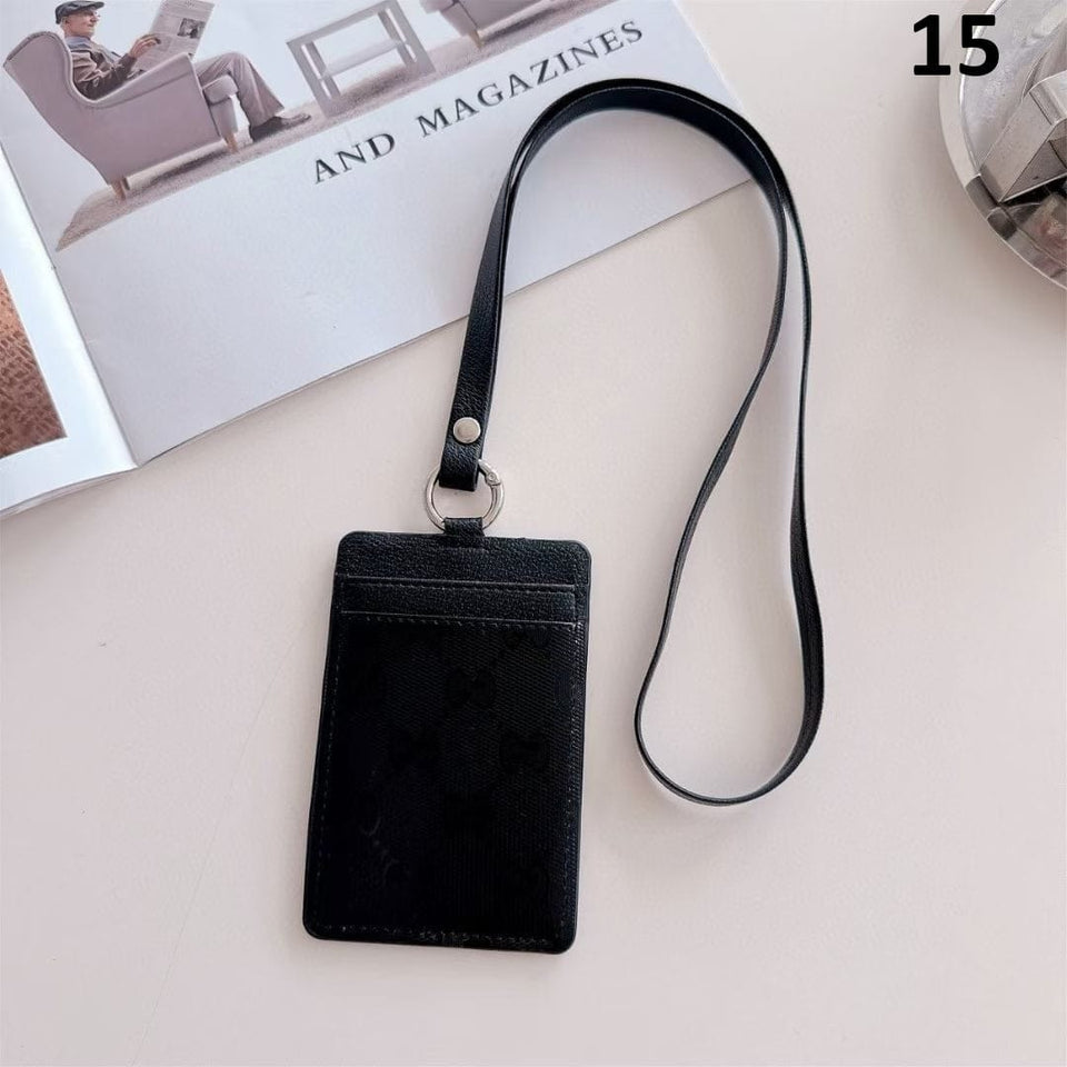 Tunde Store Gucci & Louis Vuitton ID Card Holder with Lanyard