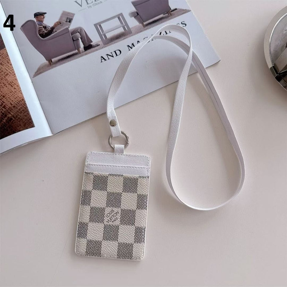 Tunde Store Gucci & Louis Vuitton ID Card Holder with Lanyard