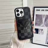 Tunde Store Gucci & Louis Vuitton Monogram Cardholder iPhone Case