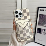 Tunde Store Gucci & Louis Vuitton Monogram Cardholder iPhone Case