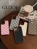 Tunde Store Gucci Ophidia iPhone 15 Case with Credit Card Pouch