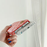 Tunde Store Gucci Phone Case With Card Holder For iPhone 15