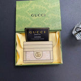 Tunde Store Gucci Signature Leather Card Holder Wallet