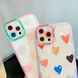 Tunde Store Heart Graffiti Phone Case