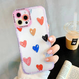 Tunde Store Heart Graffiti Phone Case
