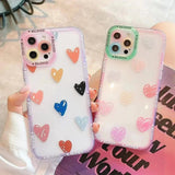 Tunde Store Heart Graffiti Phone Case