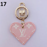 Tunde Store Heart Louis Vuitton And Gucci Keychain | Heart Shaped Keychain
