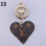 Tunde Store Heart Louis Vuitton And Gucci Keychain | Heart Shaped Keychain