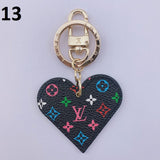 Tunde Store Heart Louis Vuitton And Gucci Keychain | Heart Shaped Keychain