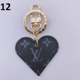 Tunde Store Heart Louis Vuitton And Gucci Keychain | Heart Shaped Keychain