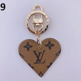 Tunde Store Heart Louis Vuitton And Gucci Keychain | Heart Shaped Keychain