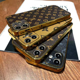 Tunde Store High End Leather Louis Vuitton iPhone Case