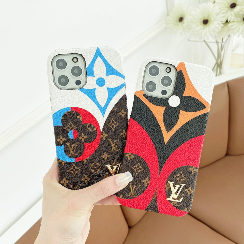 Tunde Store High End Leather Louis Vuitton Phone Cases For Samsung