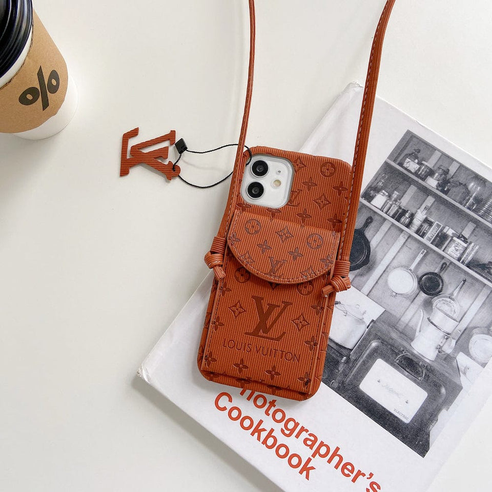 Tunde Store High End Louis Vuitton Samsung Pocket Cases With Straps "More Designs"