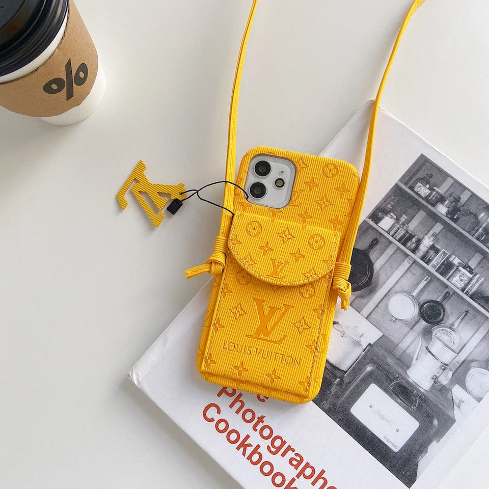 Tunde Store High End Louis Vuitton Samsung Pocket Cases With Straps "More Designs"
