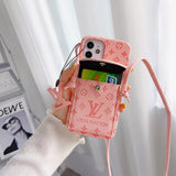 Tunde Store High End Louis Vuitton Samsung Pocket Cases With Straps "More Designs"