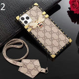 Tunde Store High Fashion Gucci Case for iPhone 15