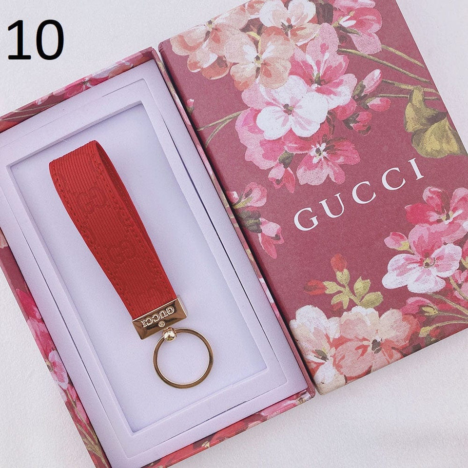 Tunde Store High Fashion Leather lv Keychains