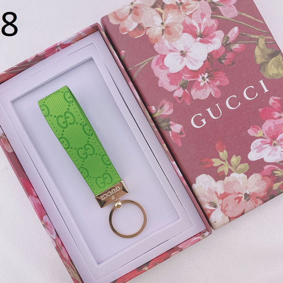Tunde Store High Fashion Leather lv Keychains