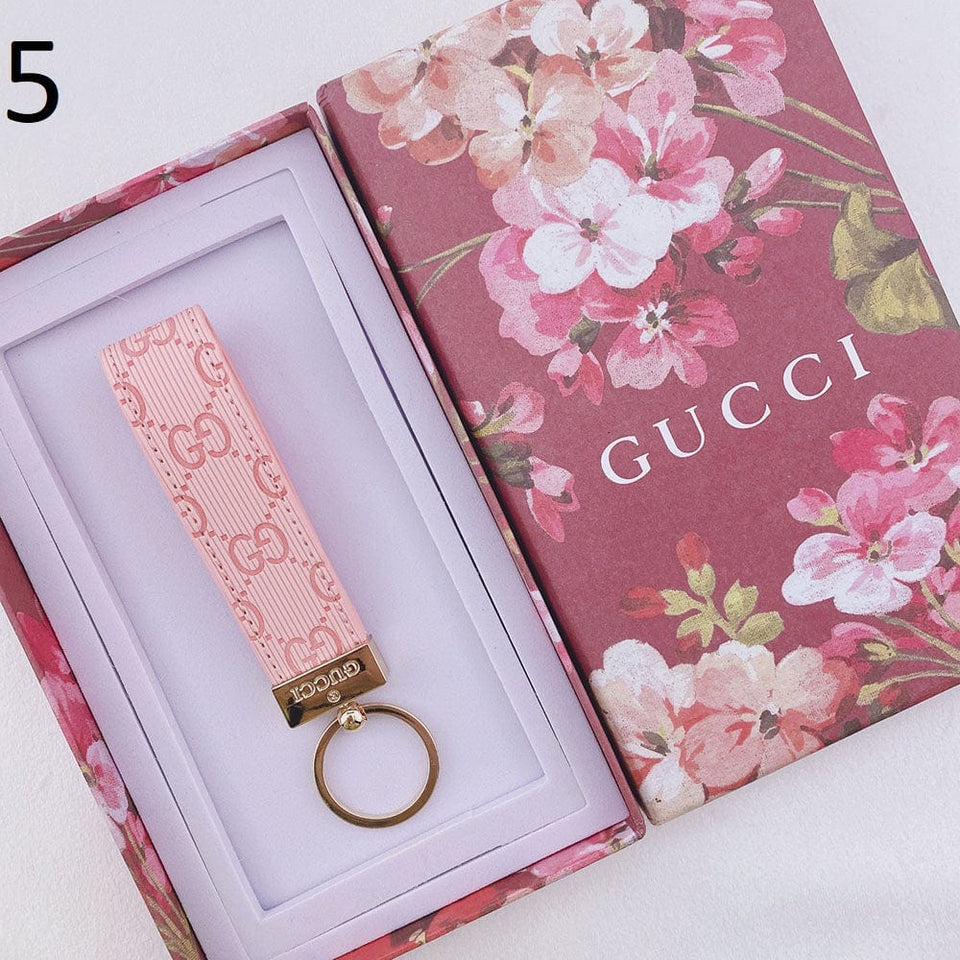 Tunde Store High Fashion Leather lv Keychains