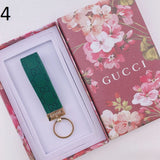 Tunde Store High Fashion Leather lv Keychains