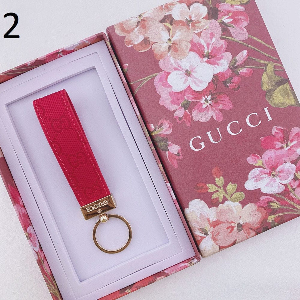 Tunde Store High Fashion Leather lv Keychains