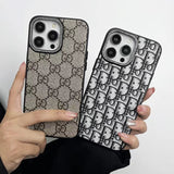 Tunde Store iPhone 16 Gucci Leather Covers