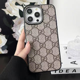 Tunde Store iPhone 16 Gucci Leather Covers