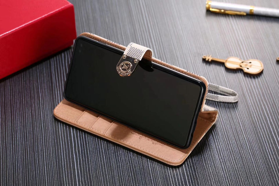 Tunde Store Leather Folio Louis Vuitton Samsung Cases