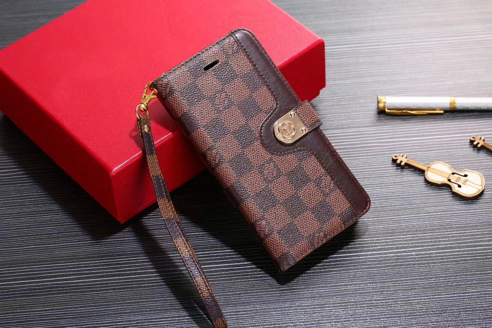 Tunde Store Leather Folio Louis Vuitton Samsung Cases